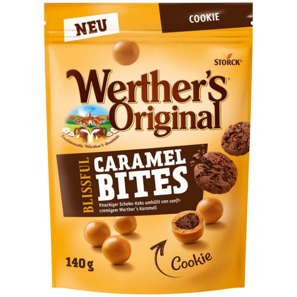 Werthers Bites Cookies 140g