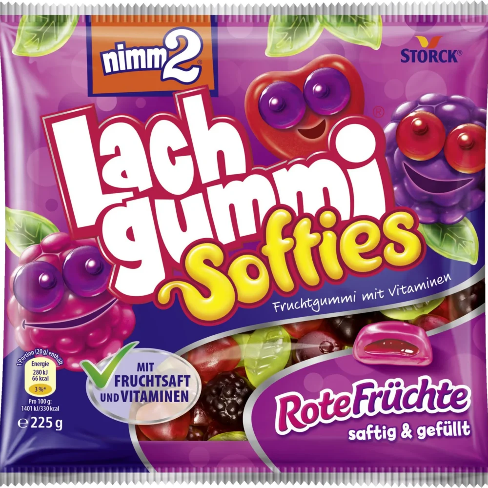 Nimm2 Softies RoteFruchte 225g