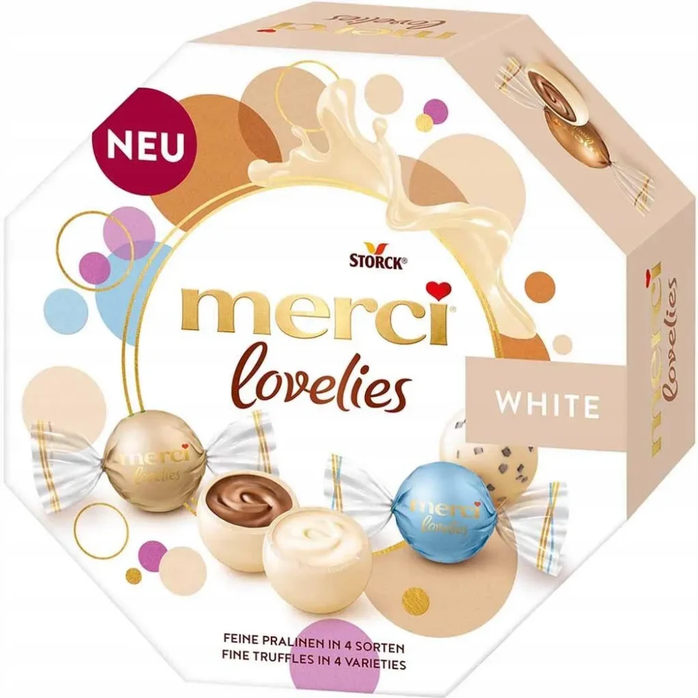 Merci Lovelies White 185g