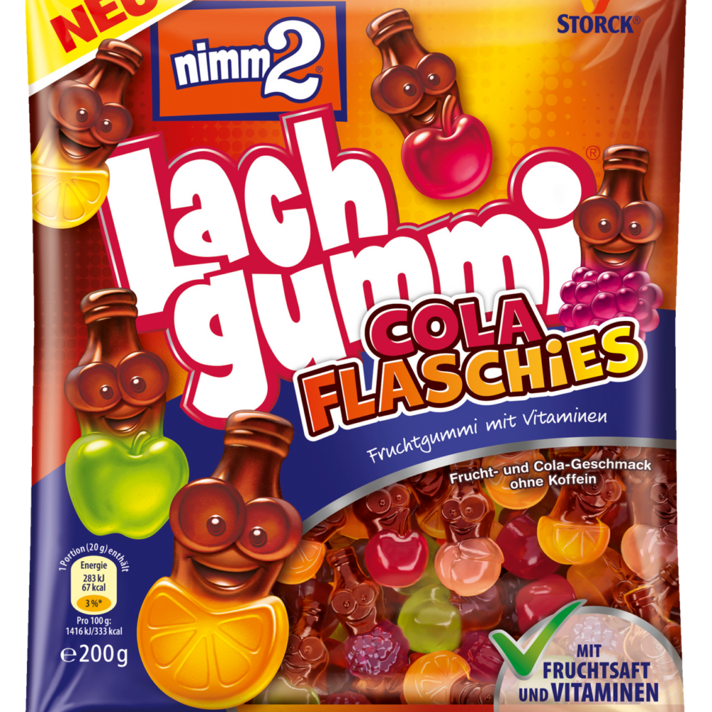 Nimm2 Cola Flaschies 200g