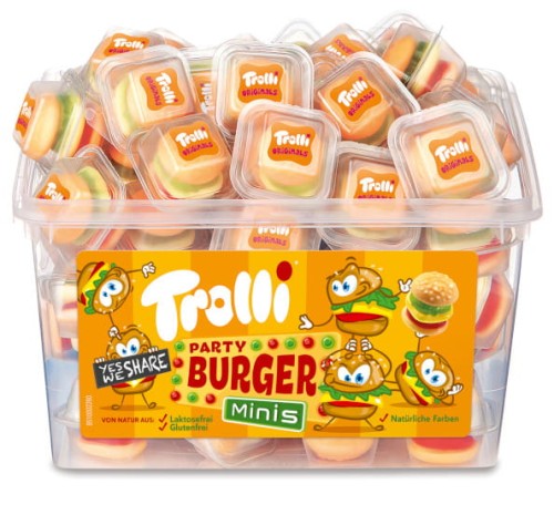 trolli-burger.jpg Trolli Burger 600g - obrazek 1