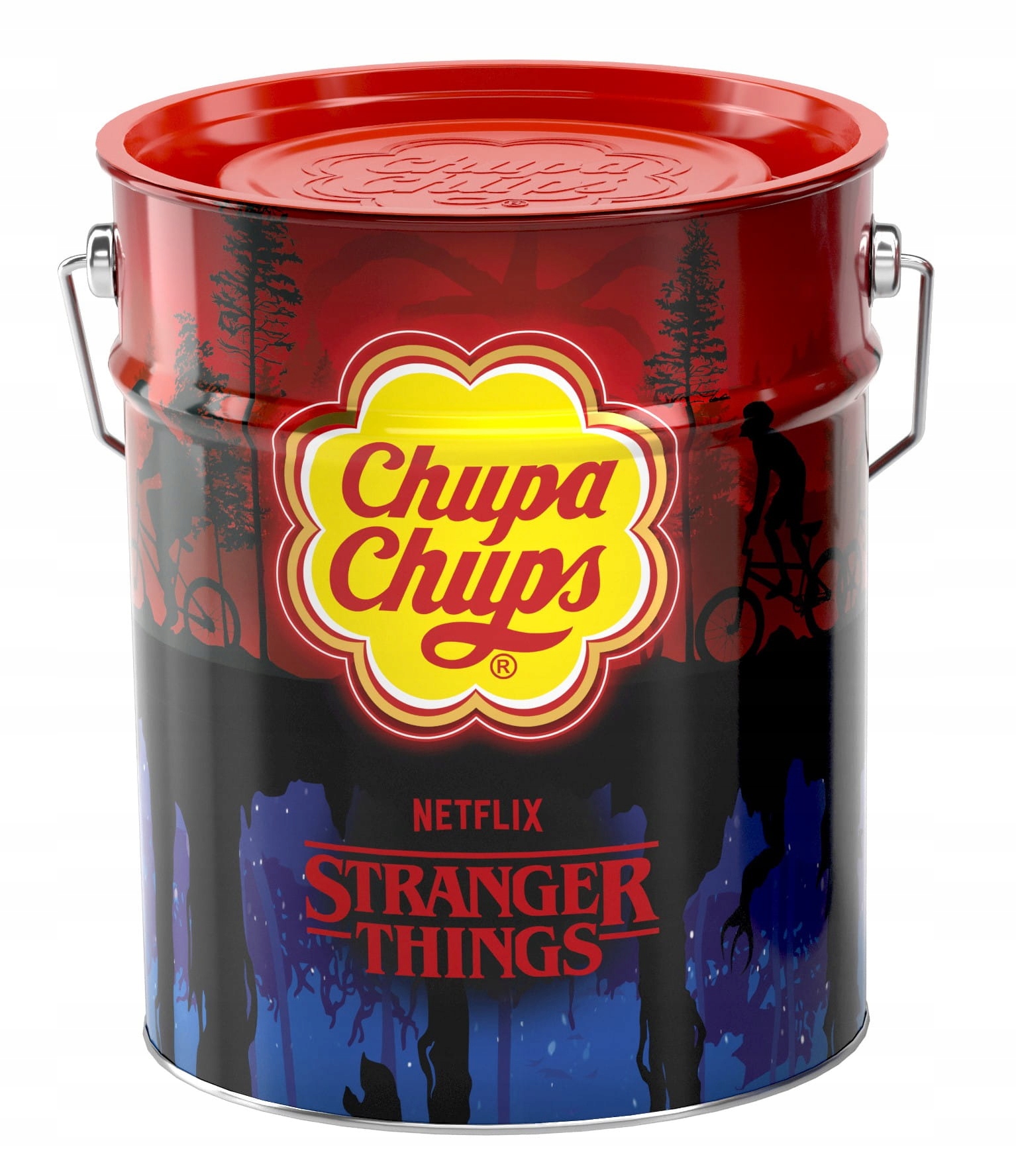 d9128e7243ad8485ceef2f385487-1 Lizaki Chupa Chups 150szt Puszka Stranger things - obrazek 1