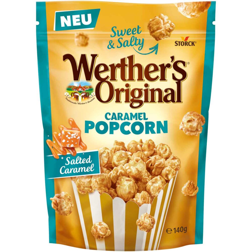 Popcorn Original Słony Karmel 140g Werthers Original Carmel