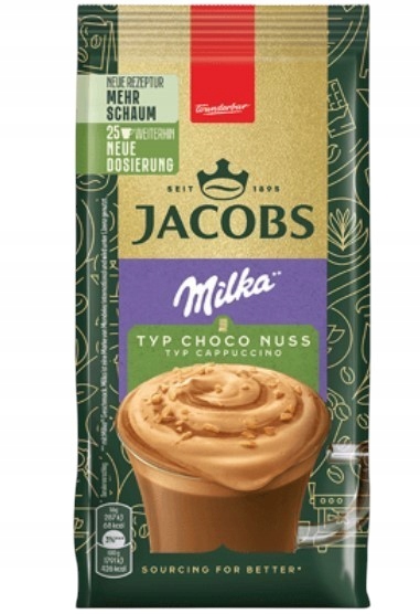 Jacobs Milka Cappuccino Orzechowa 400g