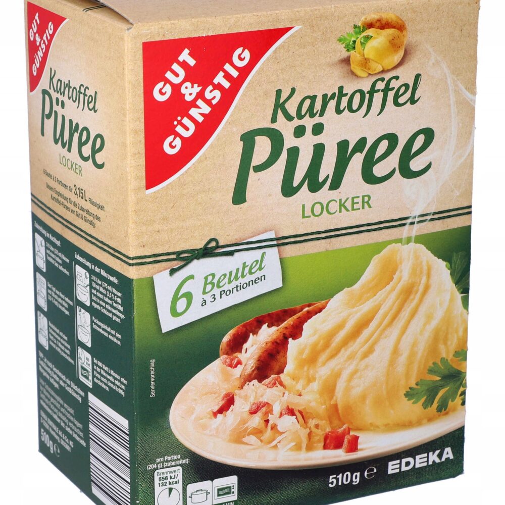 Puree ziemniaczane Gut&Gunstig 510 g 18 porcji z Niemiec - obrazek 4