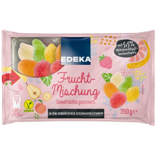 Galaretki Fruchtmischung Edeka 250 g Owocowe Z DE