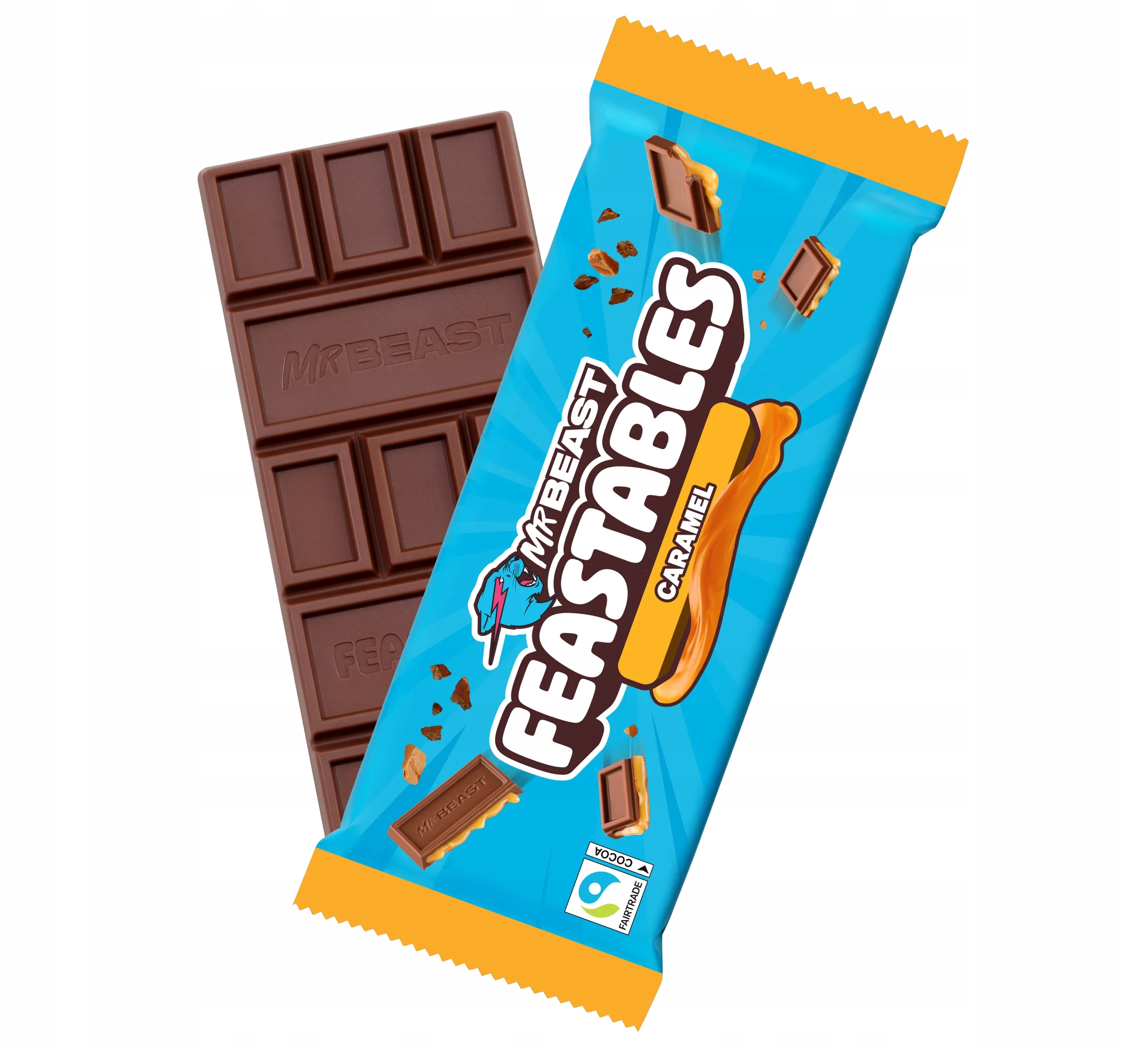 53ca401d4e23b6662cfc7e42fbcf MrBeast Caramel Czekolada 60 g - obrazek 1