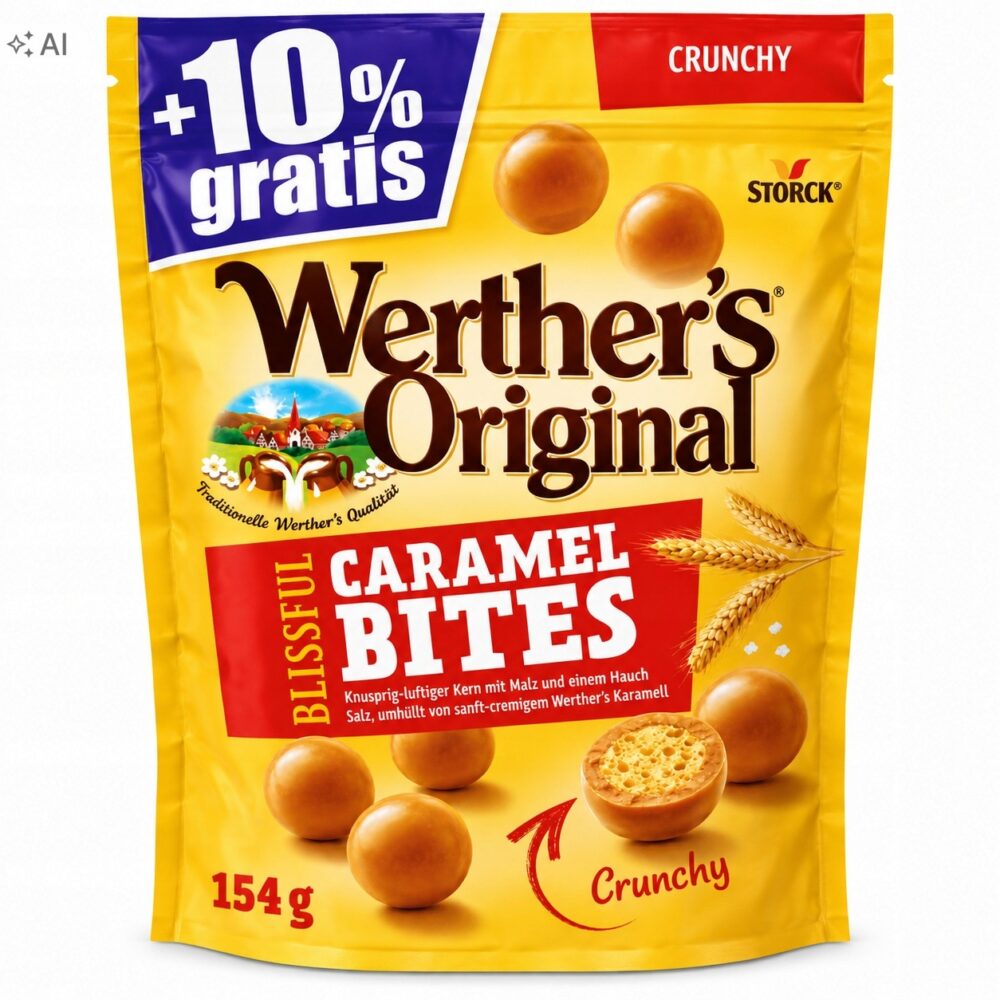 Werther's Original Bites Crunchy 140g