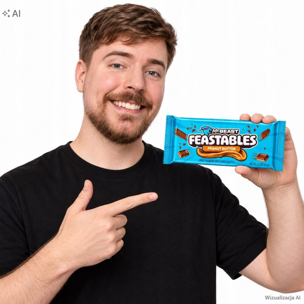 Czekolada MrBeast Peanut Butter USA 60 g - obrazek 3